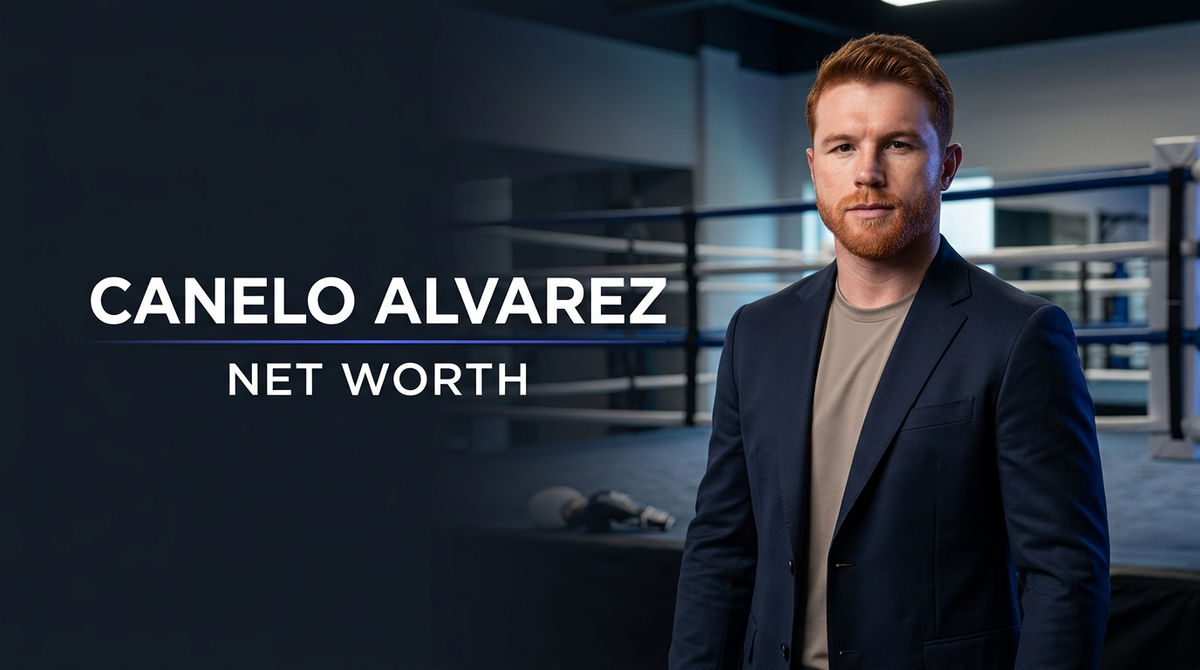 Professional boxer Saúl Canelo Álvarez entering the ring before a world title fight