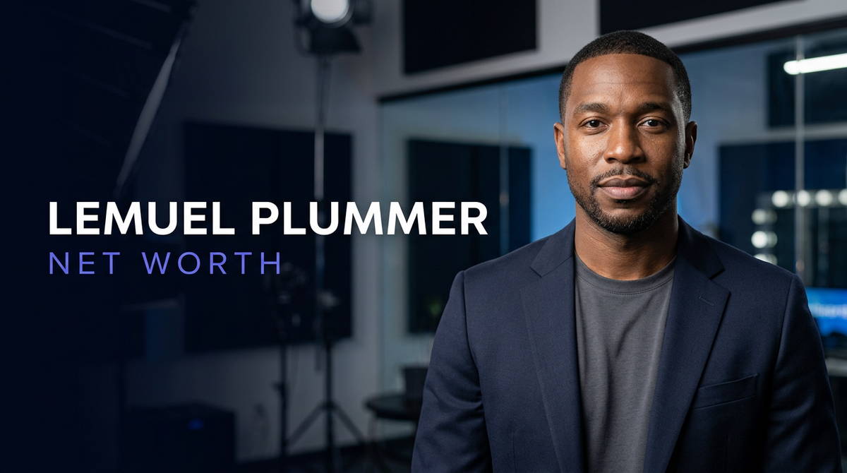 Television producer and Zeus Network CEO Lemuel Plummer speaking at an entertainment media panel.