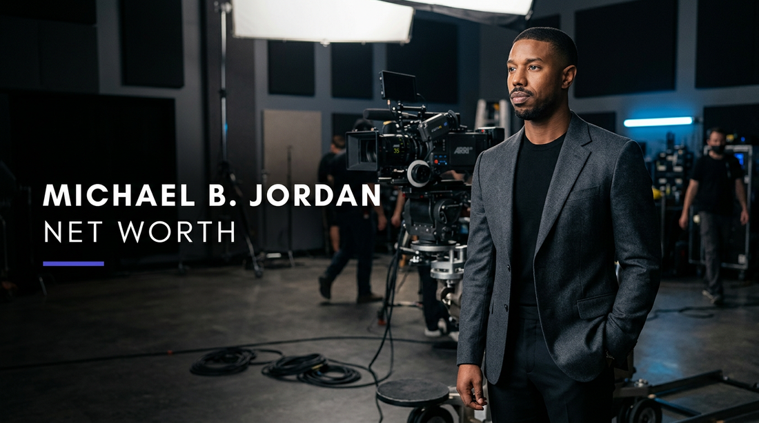 Michael B. Jordan at an entertainment industry premiere representing his acting and production ventures