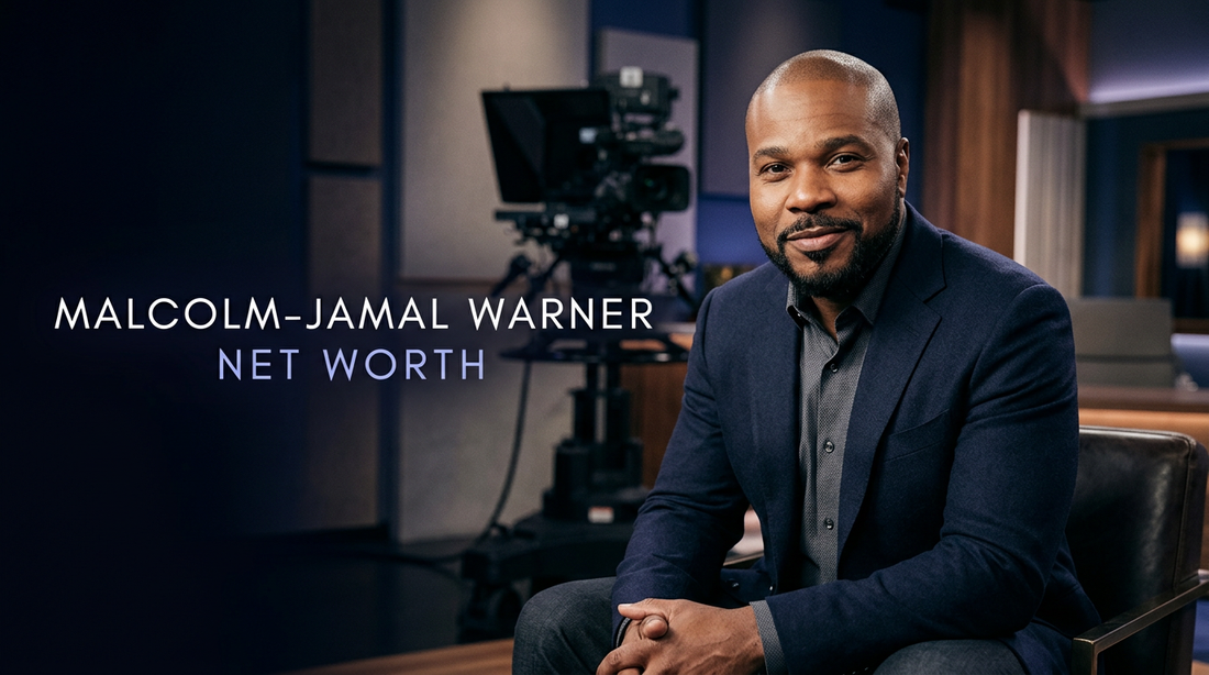 Malcolm-Jamal Warner attending a television industry event