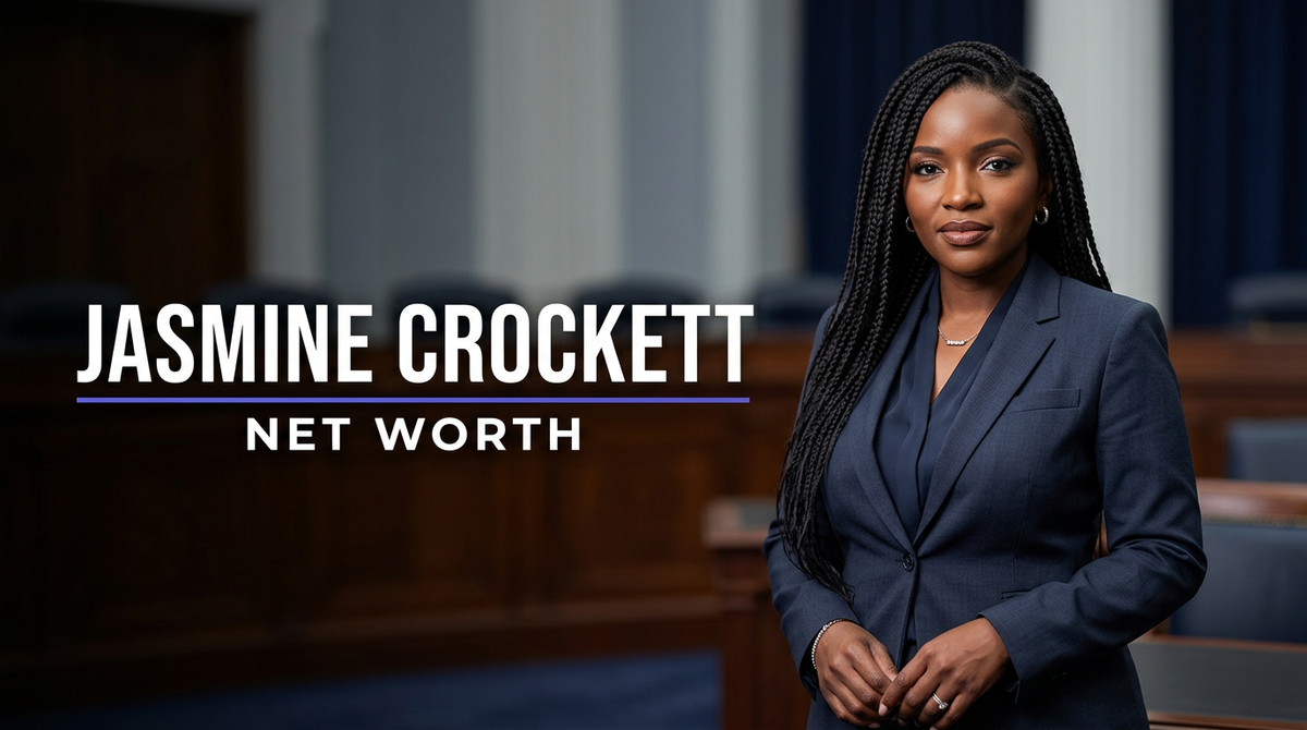 U.S. Representative Jasmine Crockett speaking on financial disclosures and congressional earnings