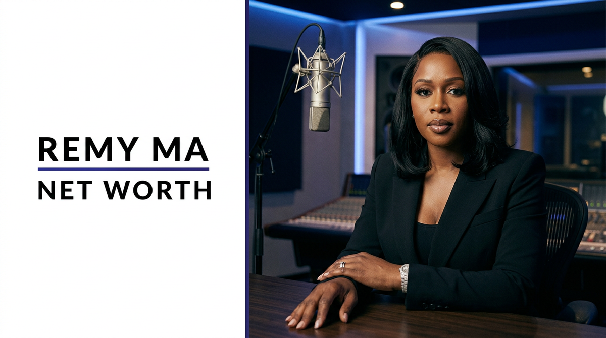 Remy Ma on the red carpet representing her television and music career