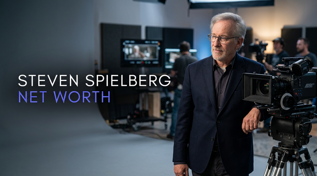 Steven Spielberg attending a film industry premiere representing his entertainment net worth and business profile