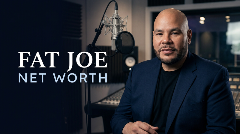 Fat Joe on stage performing at a live concert venue