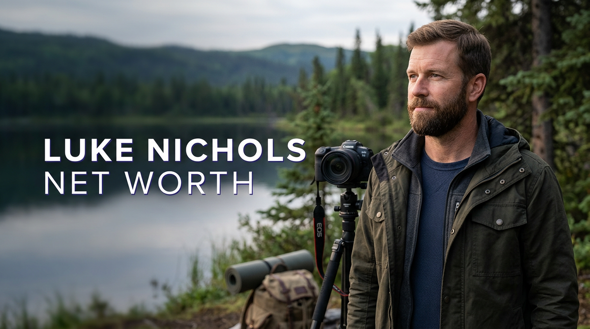 Outdoor Boys creator Luke Nichols camping in cold weather gear in Alaska