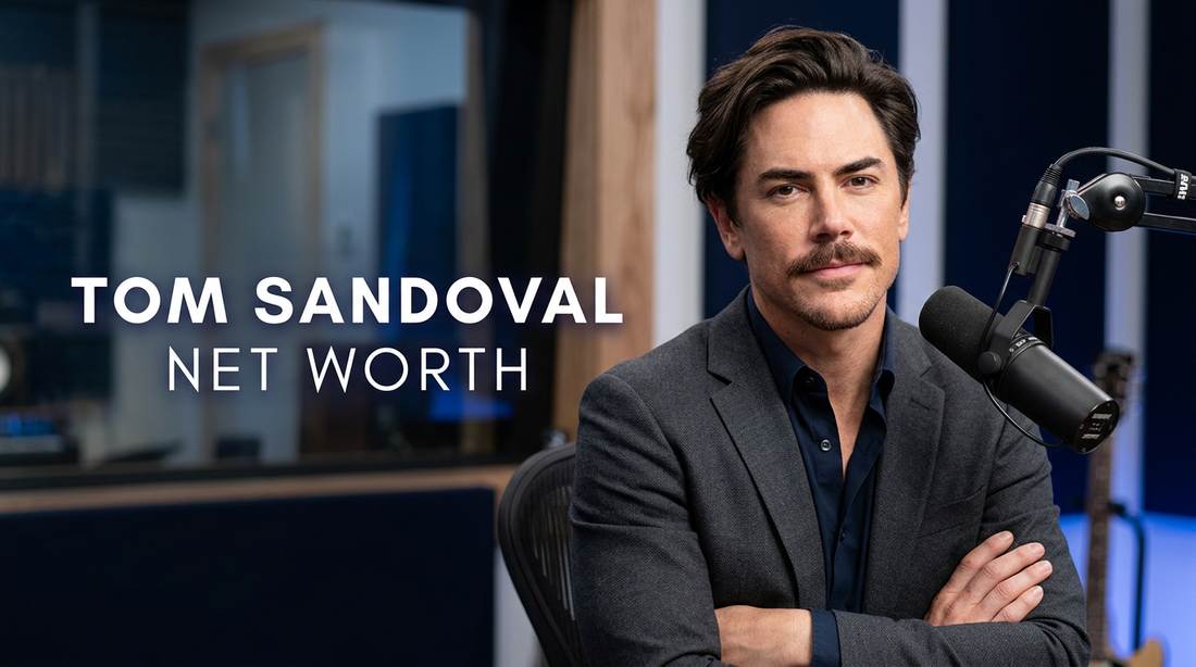 Editorial illustration of reality TV personality and restaurateur Tom Sandoval